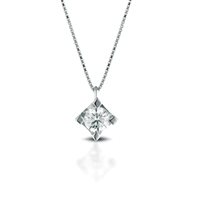 Collana Lelune Donna LELUNE DIAMONDS in Oro bianco Diamante LDPL008 - LDPL008